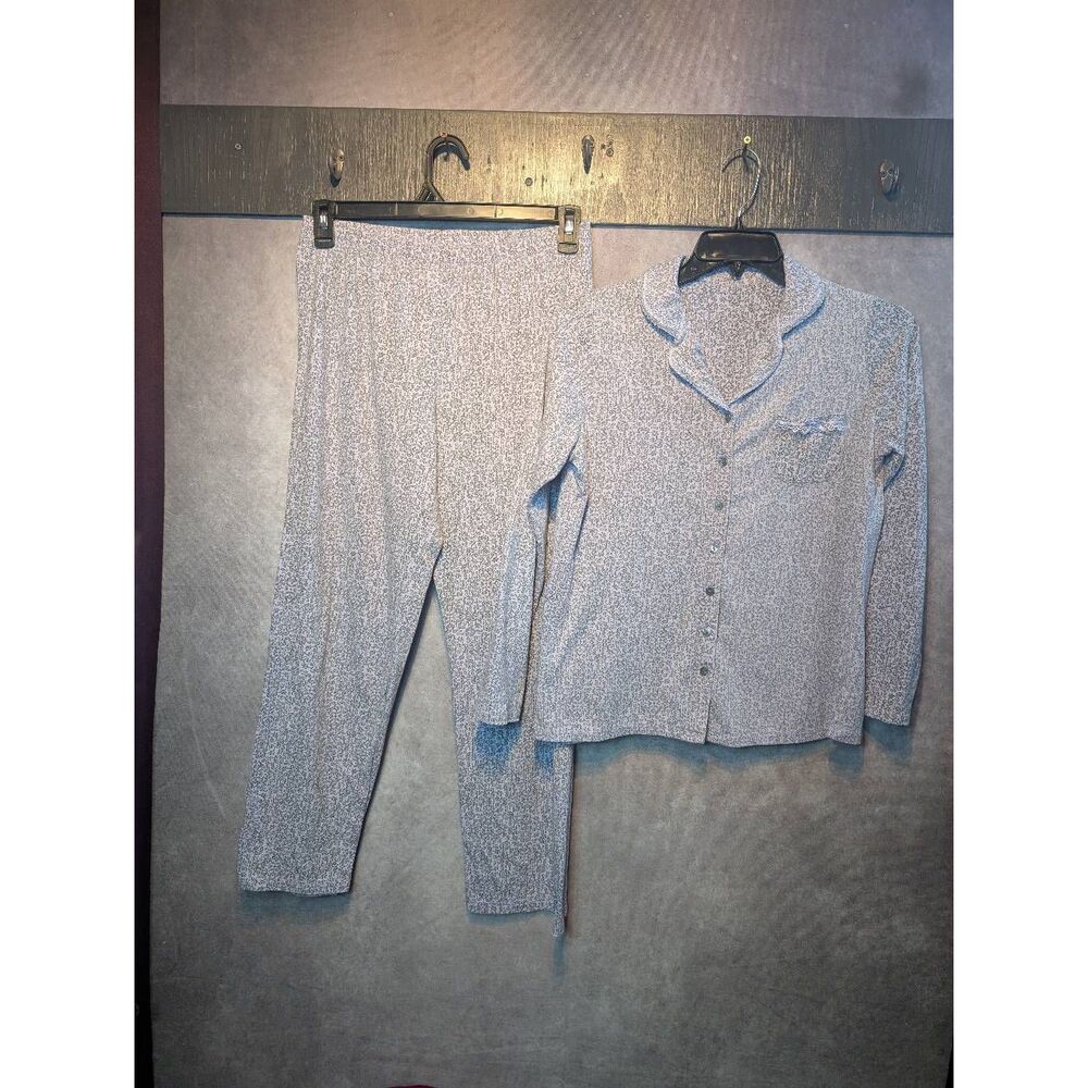Celestial Dreams lightweight button-down pajama set medium